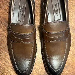 NEW! Ermenegildo Zegna Brown Penny Loafers US 7, EU 6 Ermenegildo Zegna | Shoes | New Ermenegildo Zegna Brown  main image 2